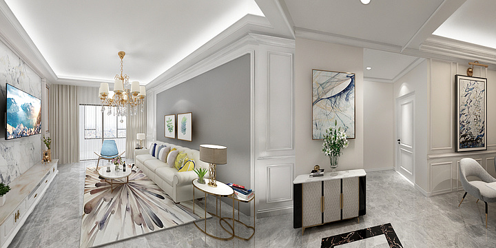 Simon设计-云顶英伦汇202-装修设计方案