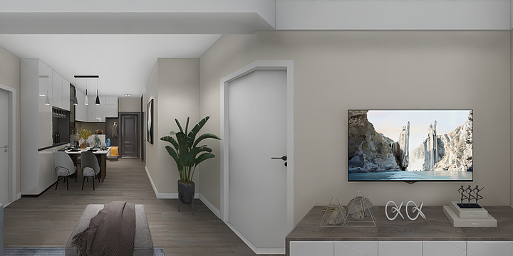 设计师邱建先-福乐雅苑二栋二单元605房-装修设计方案