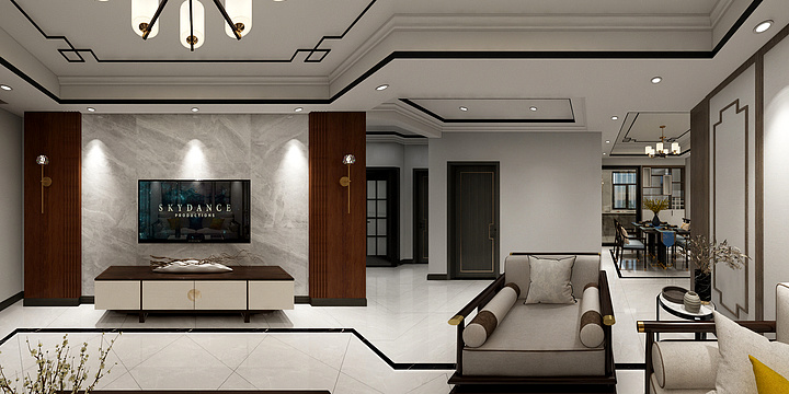 在水二方呢-万昌2-2-1001-1127-装修设计方案