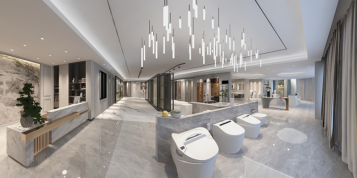 一戴-商贸城一层-装修设计方案