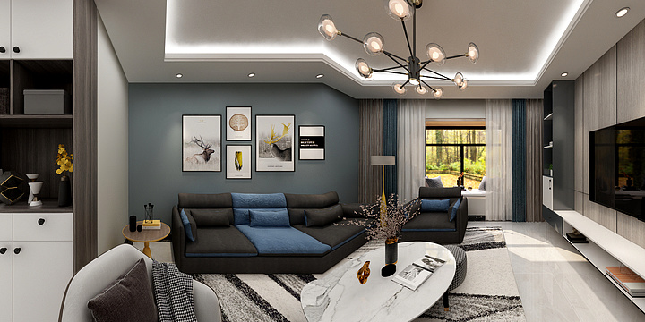 周之谦-寻甸松园小区-装修设计方案