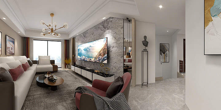 SC首席设计师-御景国际餐厅-装修设计方案