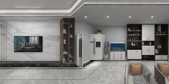 薛荣涛-《办公》简约-装修设计方案