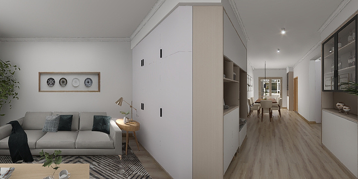 欢乐YANG-原木风情-装修设计方案