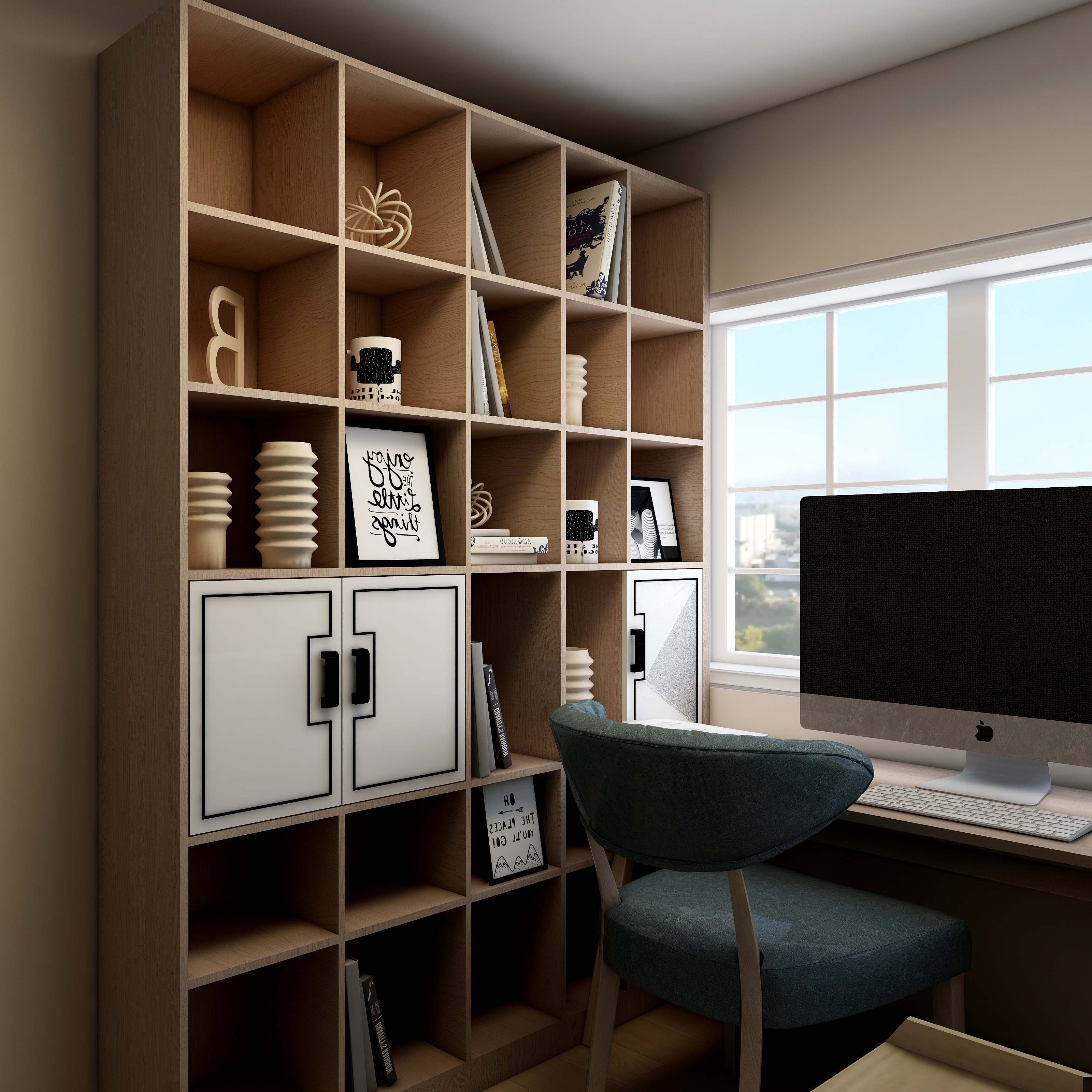 刘增-德信海德公园-北欧风装修效果图