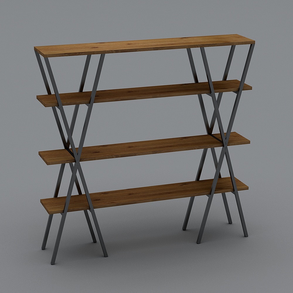 北欧花店-装饰道具3D模型