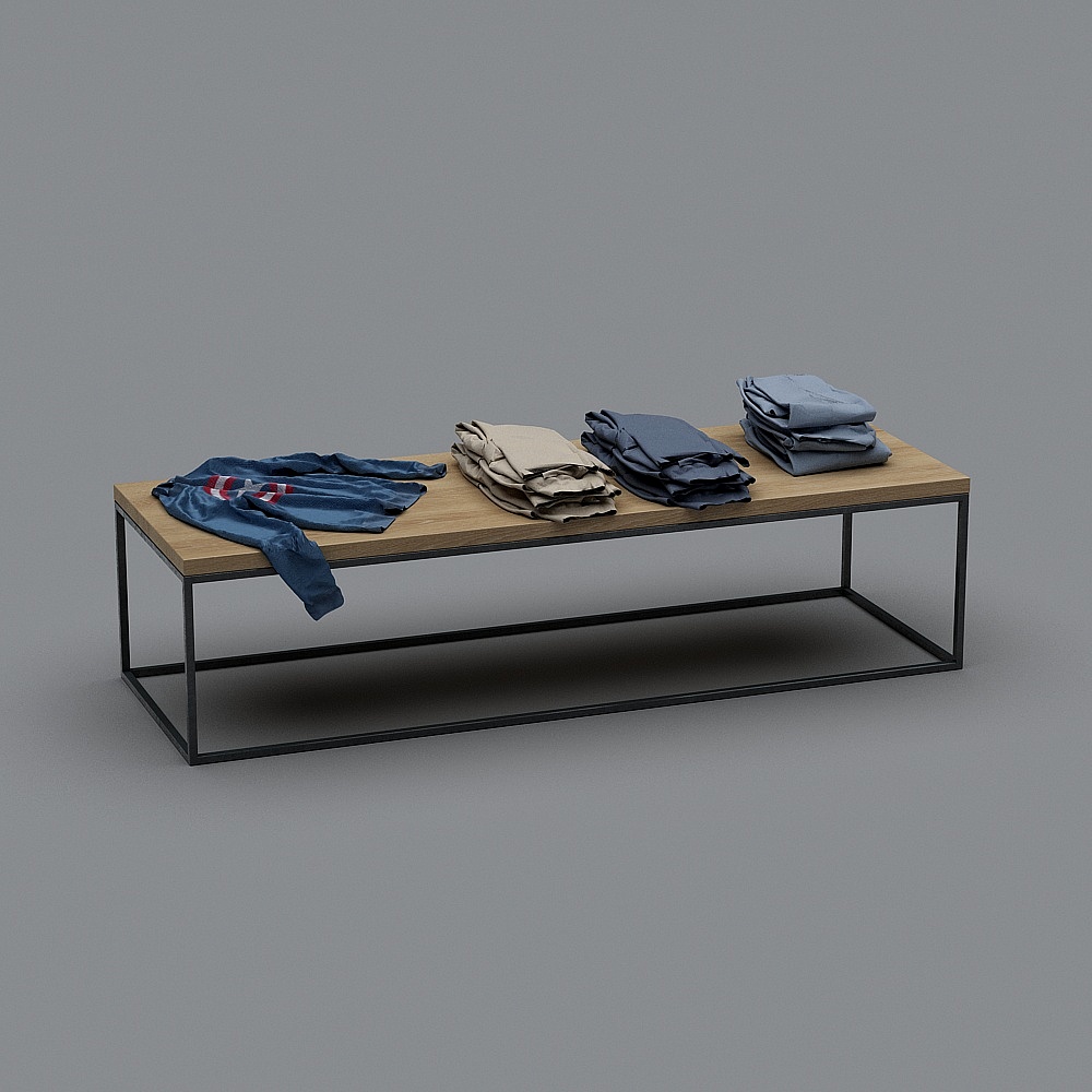 工业风服装店装饰道具