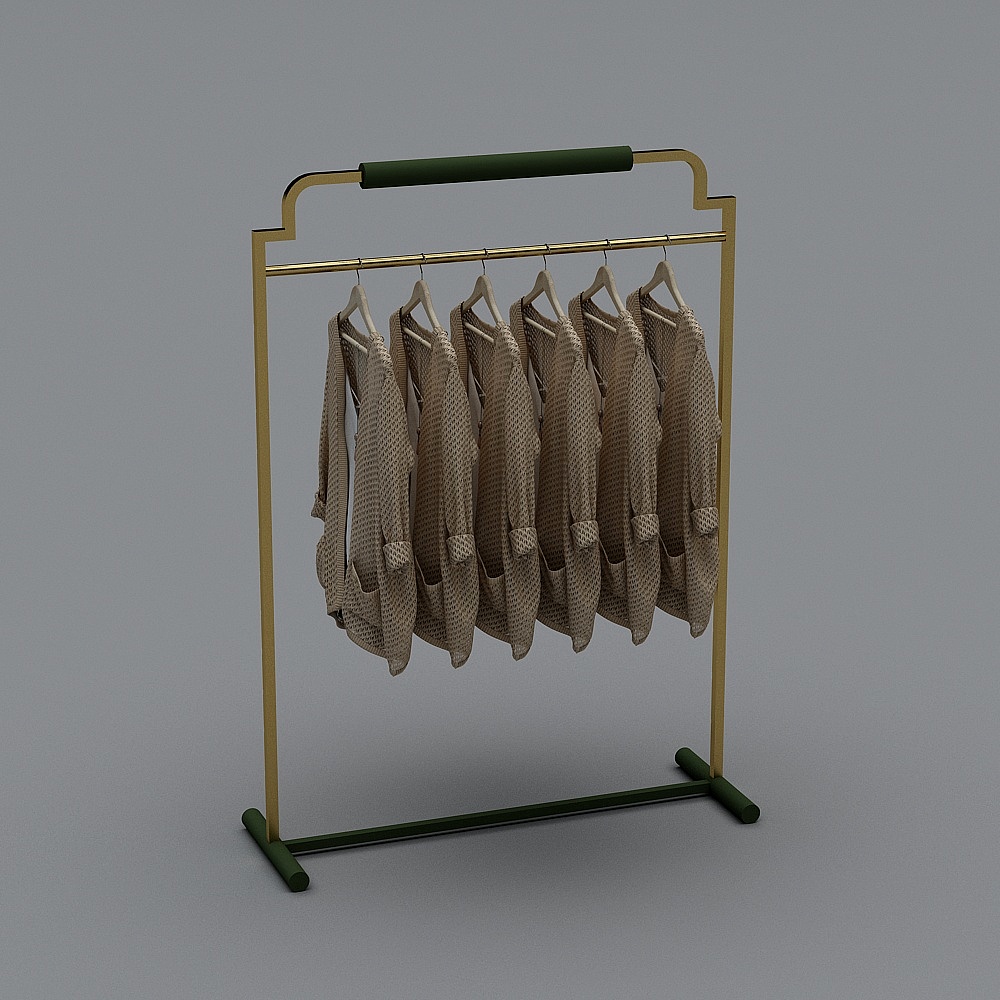现代快时尚服装专卖店-展架