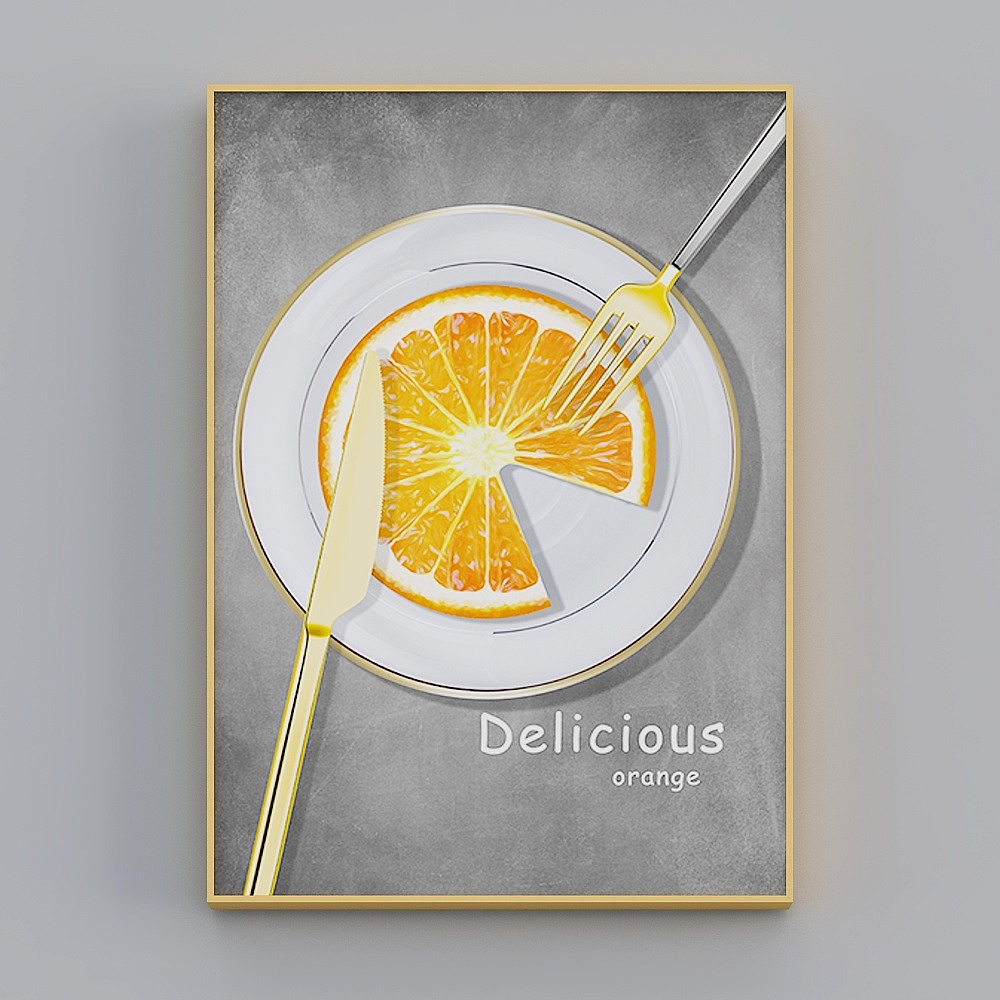 快乐工坊-现代风-客厅卧室玄关装饰画-小时光