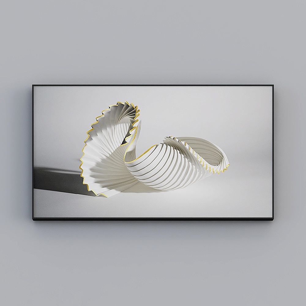 快乐工坊-北欧风-客厅卧室装饰画-重奏3D模型
