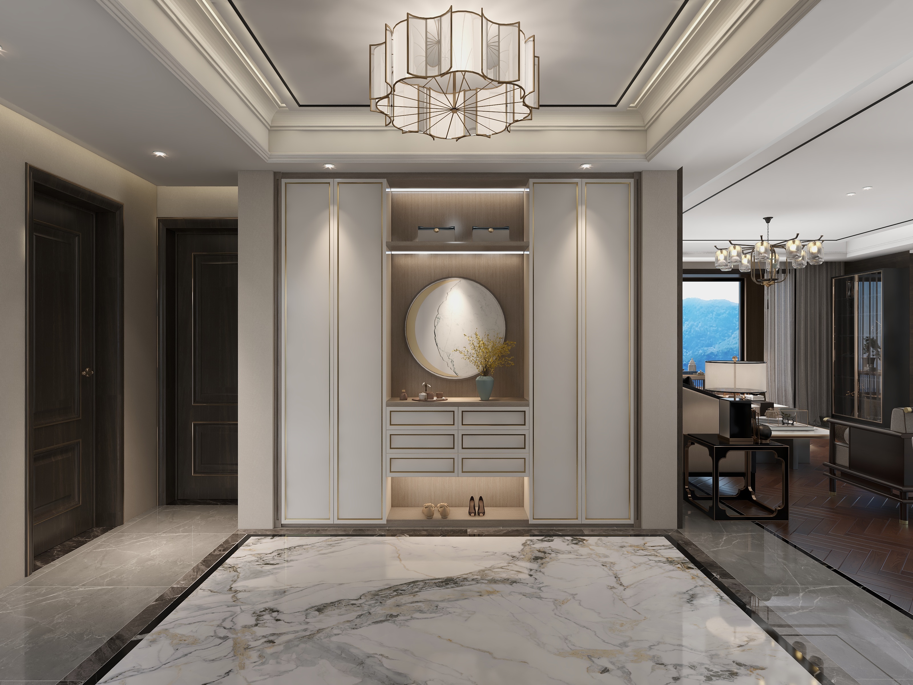 寻无丨全案空间设计-昆仑玉205-副本-副本-装修设计方案