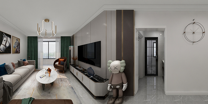 张毅666-玉兰花园赵哥(杨洋）-装修设计方案