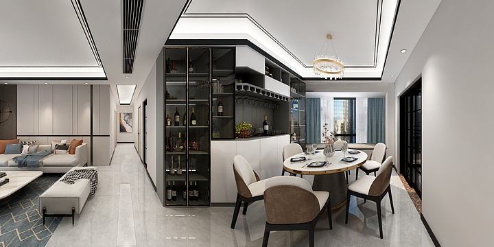 I.D_LMJ-中铁诺德国际花园万总雅居-装修设计方案