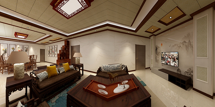 全屋装修设计工作室-河滩杨总装修户型图-装修设计方案