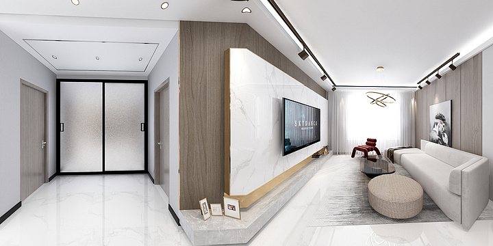 设计师朱蕾-阳光首府定制-装修设计方案