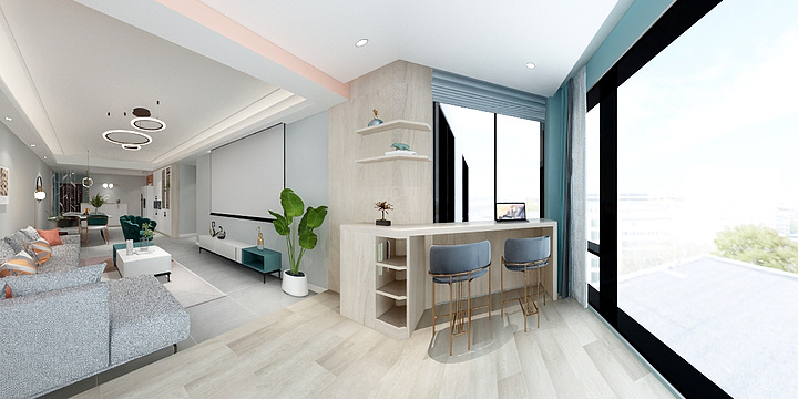 格子大叔-汇悦湾-装修设计方案