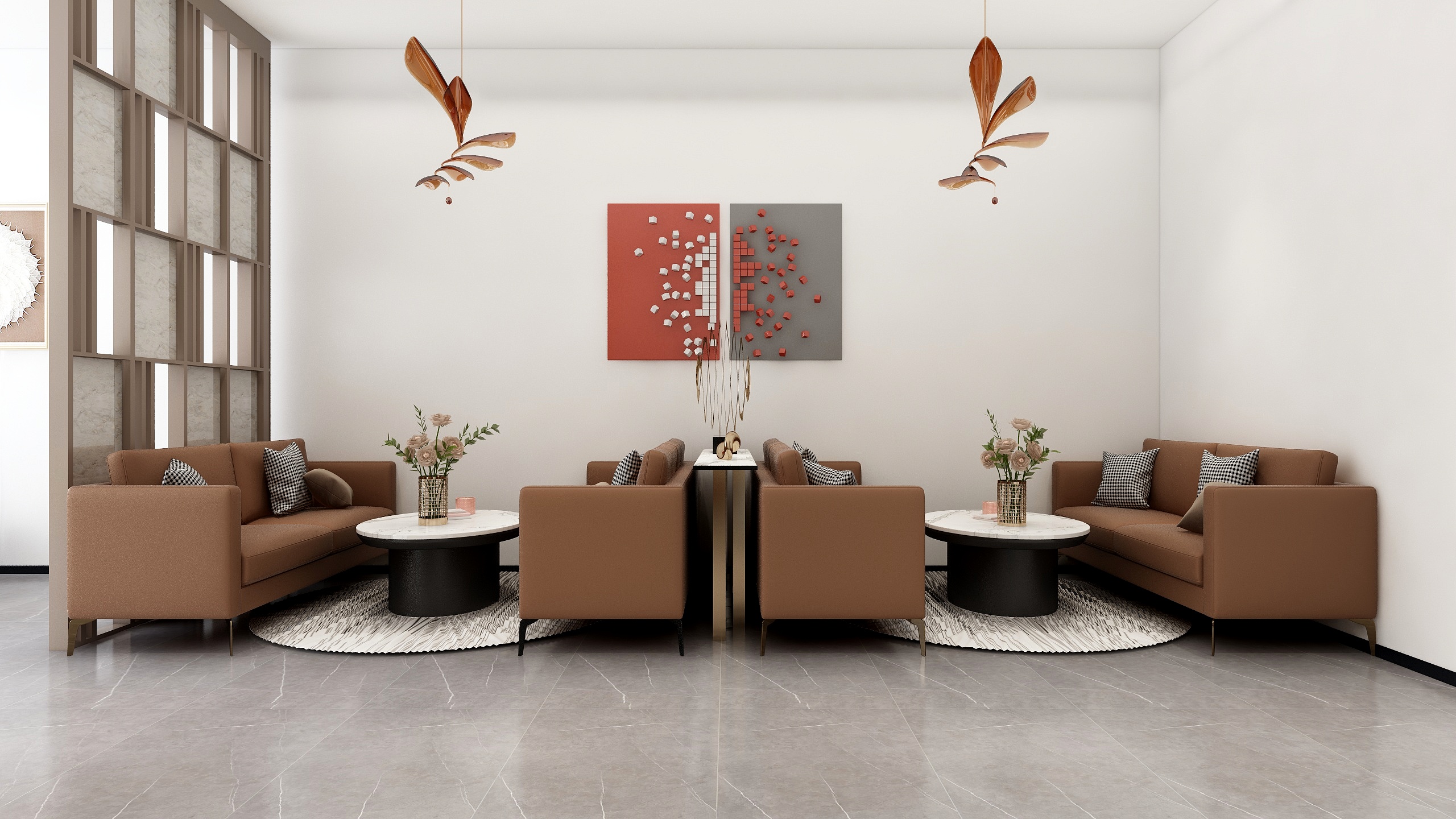 欧派高颜整家Op-青海接待中心-装修设计方案