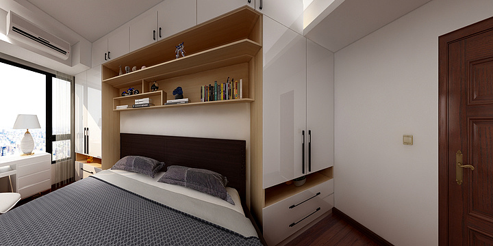 恒雅13727979000-树孝(次房衣柜)-装修设计方案