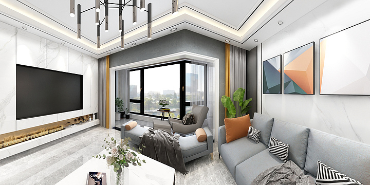 嘉意天和装饰公司-建业八号楼一单元401加梳妆台、书柜、侧柜-装修设计方案