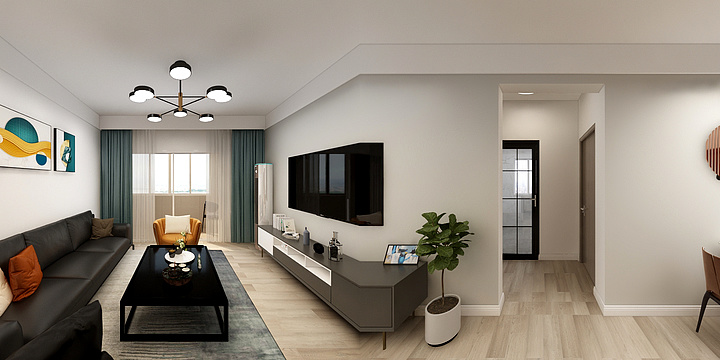 李闻雨-汉都新苑104-装修设计方案