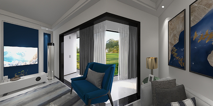 年轮-1-2-1504方案二-装修设计方案