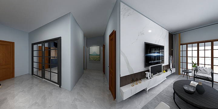 傻瓜kOkg-碧桂园城市花园97平-装修设计方案