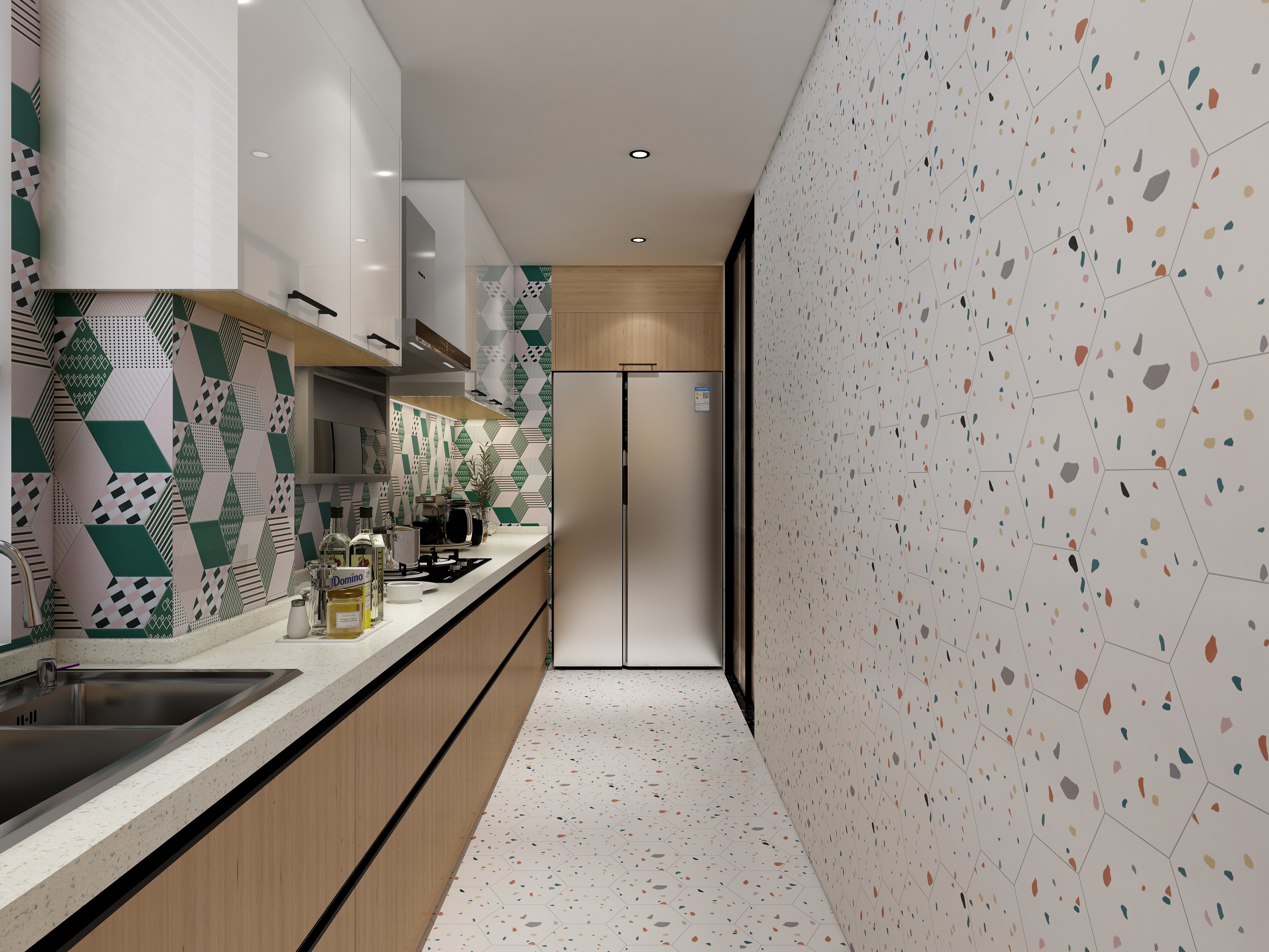 Tim设计_-清新原木北欧装修效果图