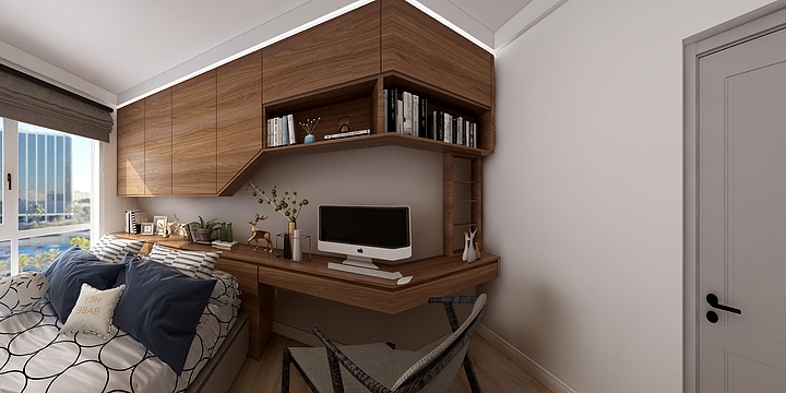 自由职业---天洋城4代5-1-1105-装修设计方案