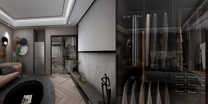 Vide沈-汇景国际-轻奢-装修设计方案