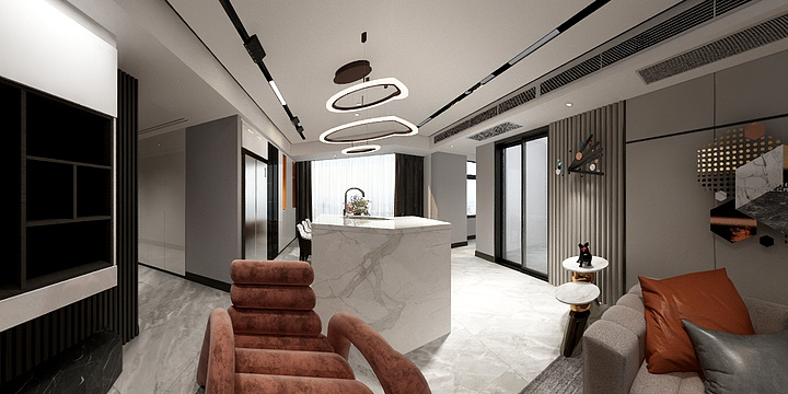 效果表现师-抚州中心1#17043333-装修设计方案