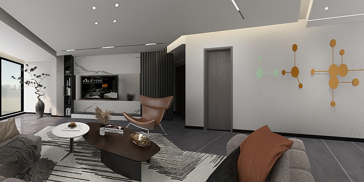 可秋设计-5586655520-飞洋华府2-104-装修设计方案