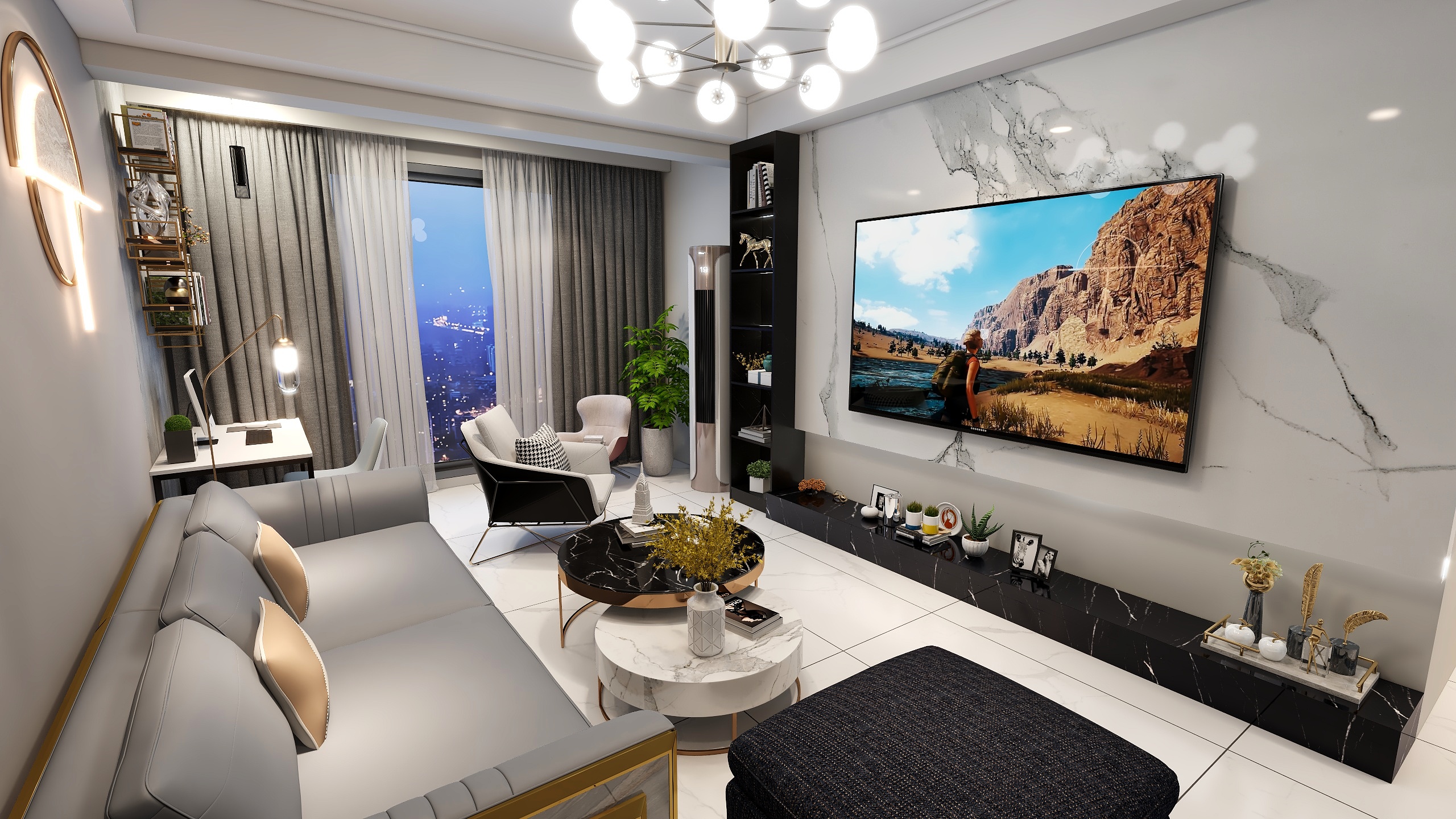 YIKU-H2-汇东智郡-装修设计方案