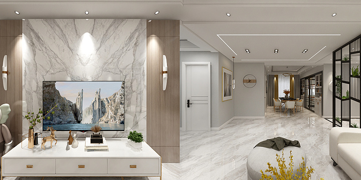 星维装饰廖-银海龙城效果图-装修设计方案