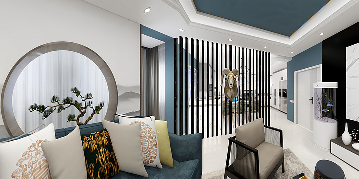 KLMJUP-瑞和园89.50㎡B户型3室2厅1卫-装修设计方案