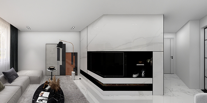 ShawnTan-白-简-装修设计方案