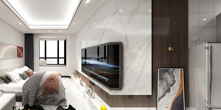 装修设计陈老师-天空树装饰君合29平-装修设计方案