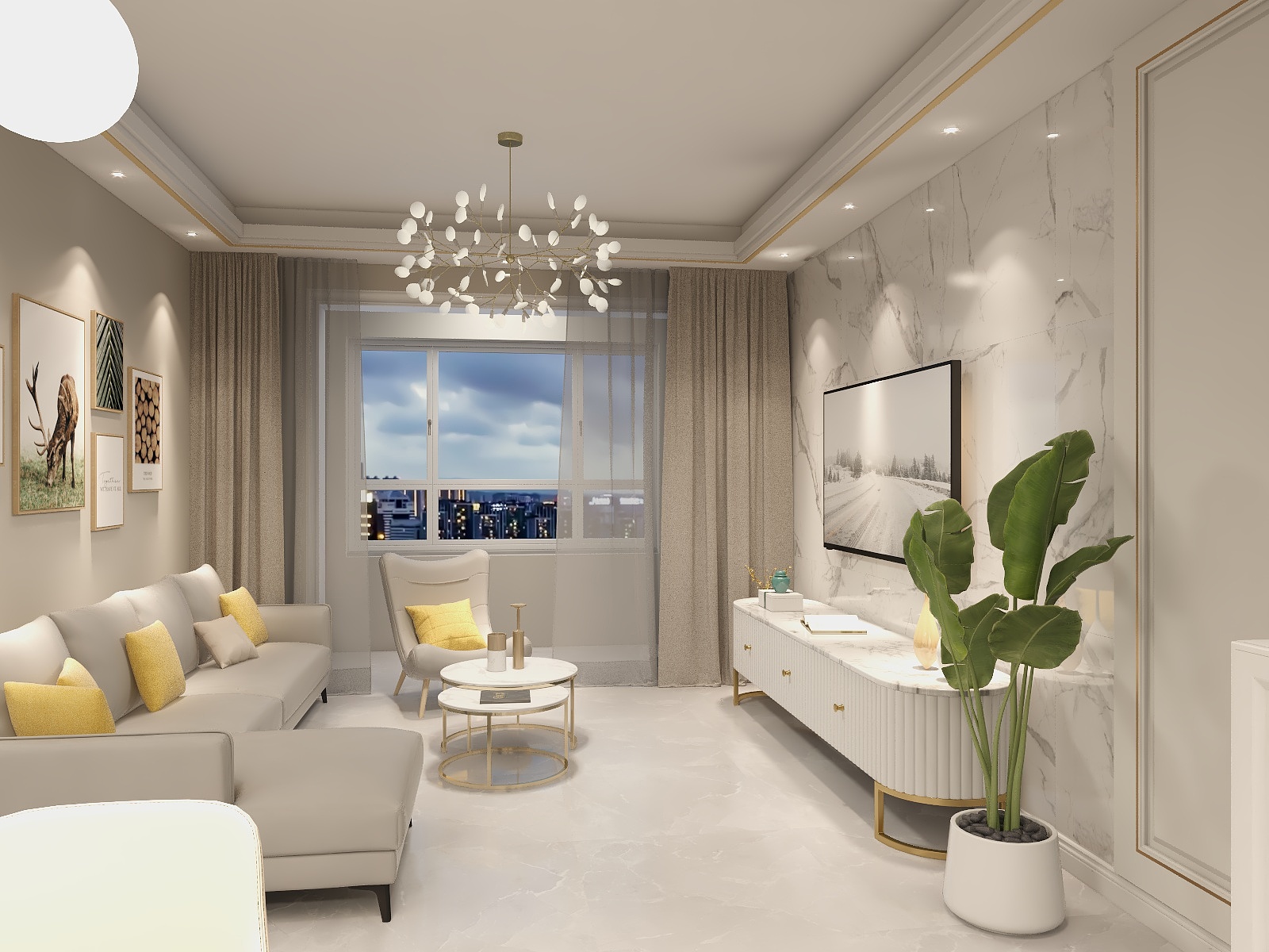 青木一叶-富丽华庭-装修设计方案