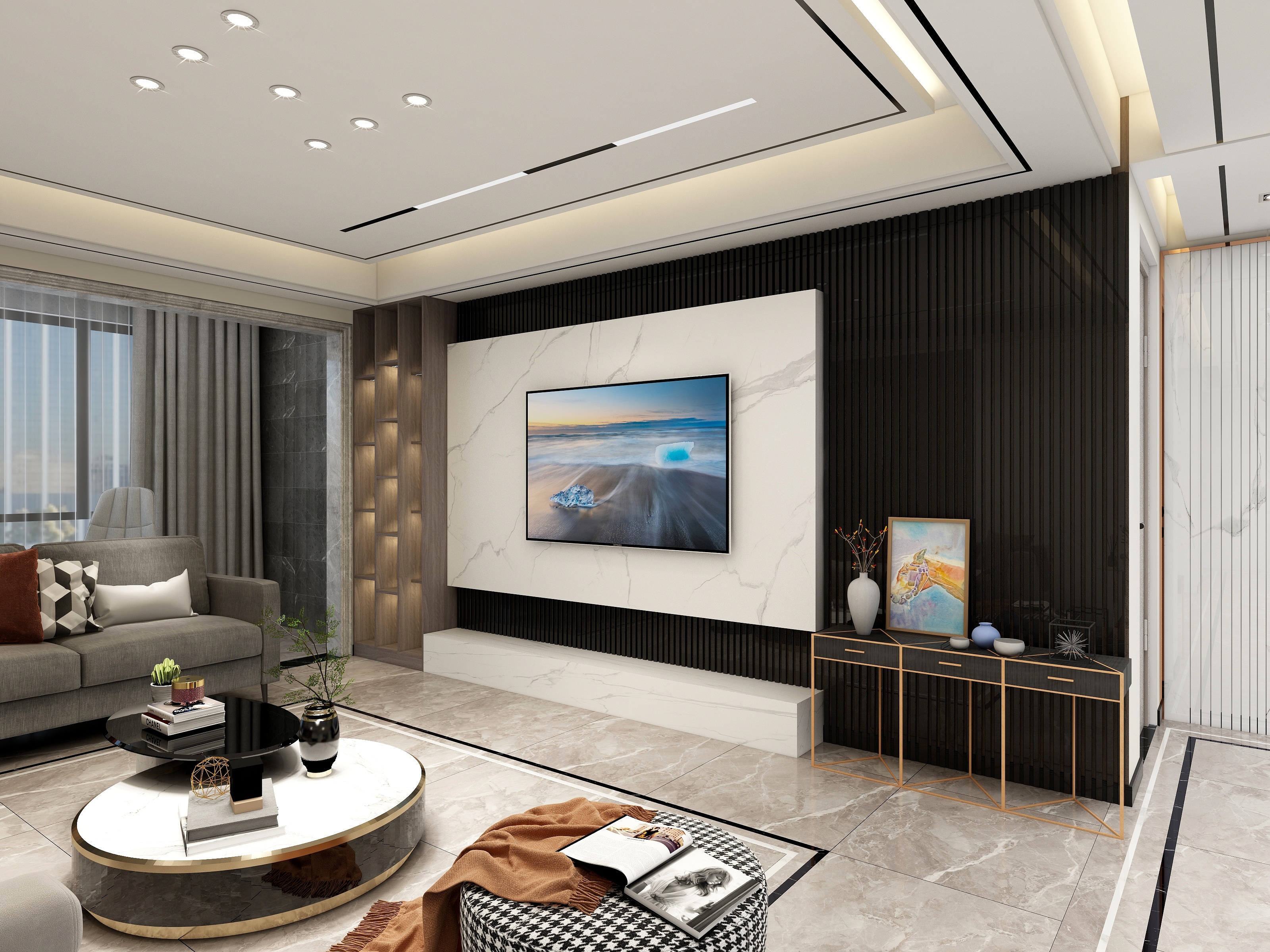 太成-翡翠明珠-陶工设计-装修设计方案