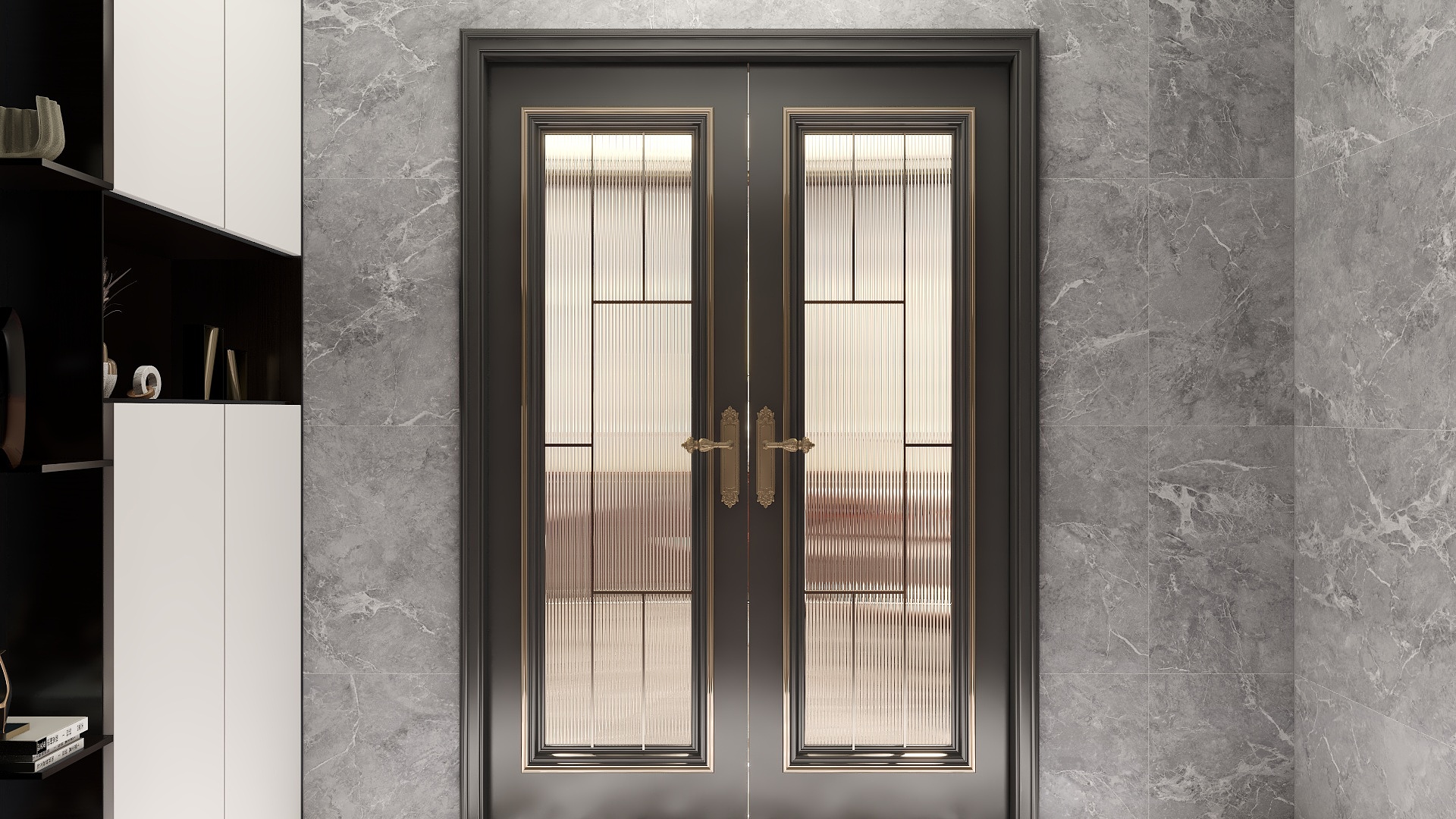 一品设计YP-98m²复式新中式装修效果图