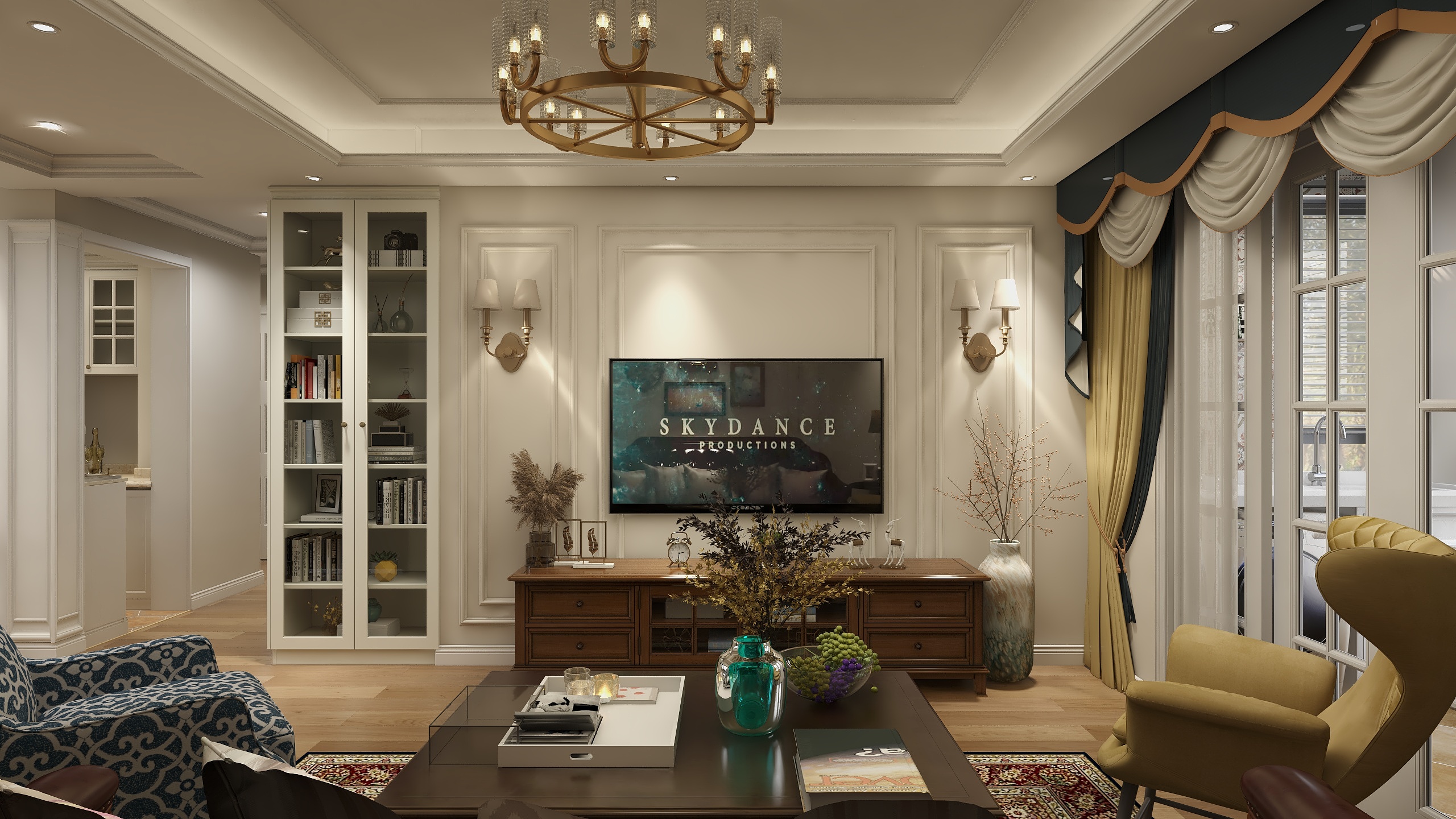 蒋文会-孙环路申城佳苑-装修设计方案