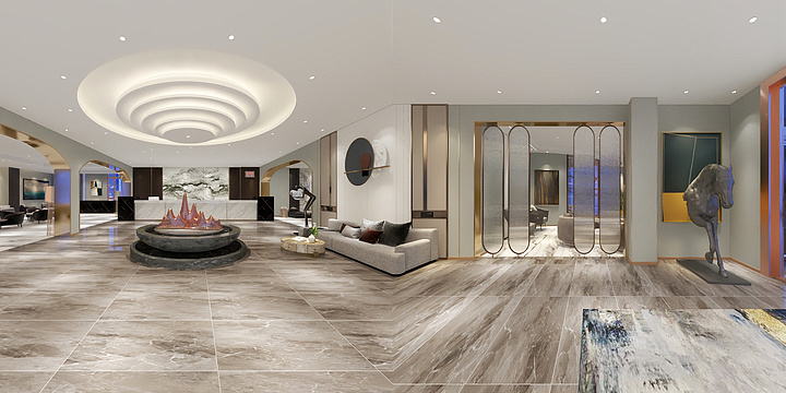 MS.彭-jiudian一楼-装修设计方案