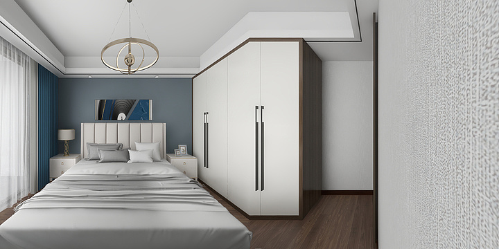 萨梵洛全案设计-江山万里五期|全案效果-装修设计方案