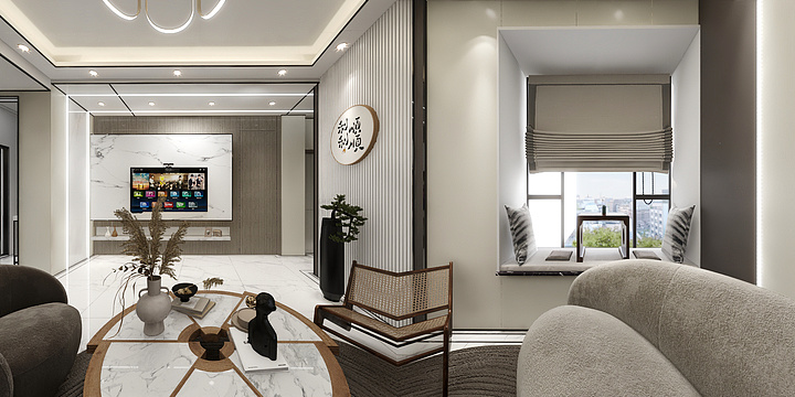 全屋定制阿涛-龙辉小区3#206-装修设计方案