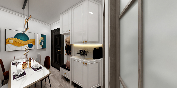 LDESIGN设计事务所-珠江里9-2-401-装修设计方案