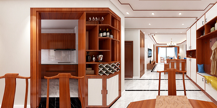 昭通装修设计小龙-康衡书境10-1-1501-装修设计方案