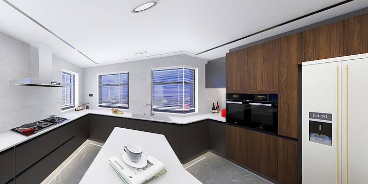 心往空间室内设计-111#112#方案一-装修设计方案