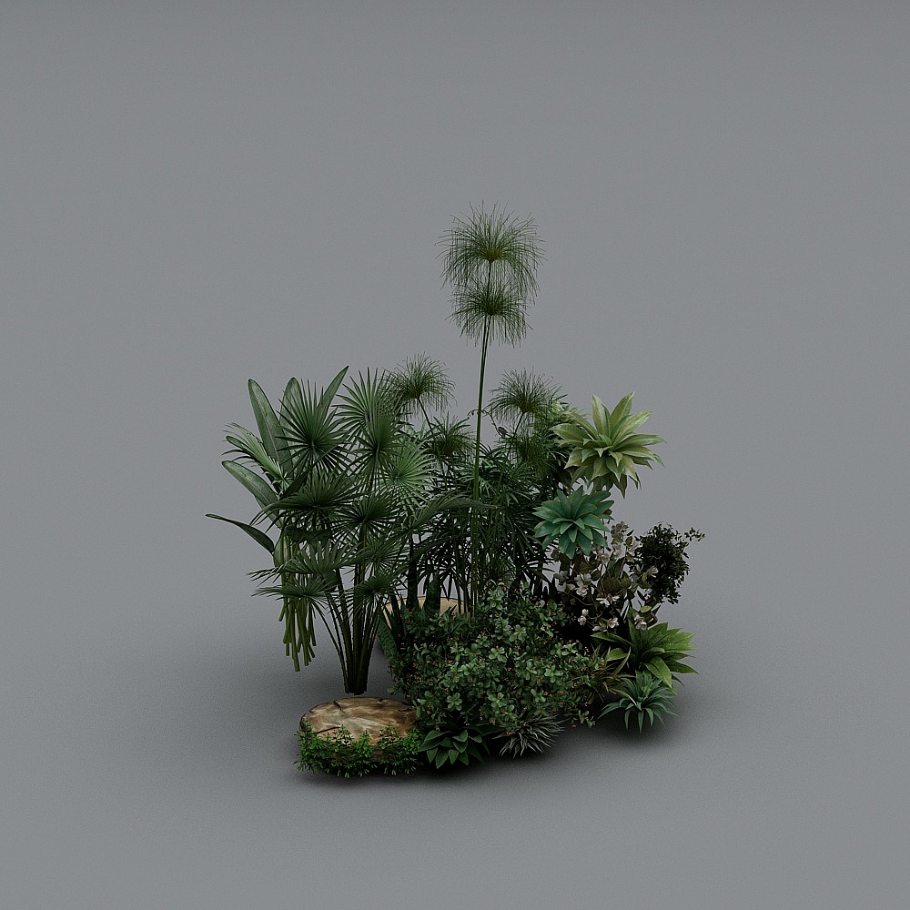 户外植物-233D模型
