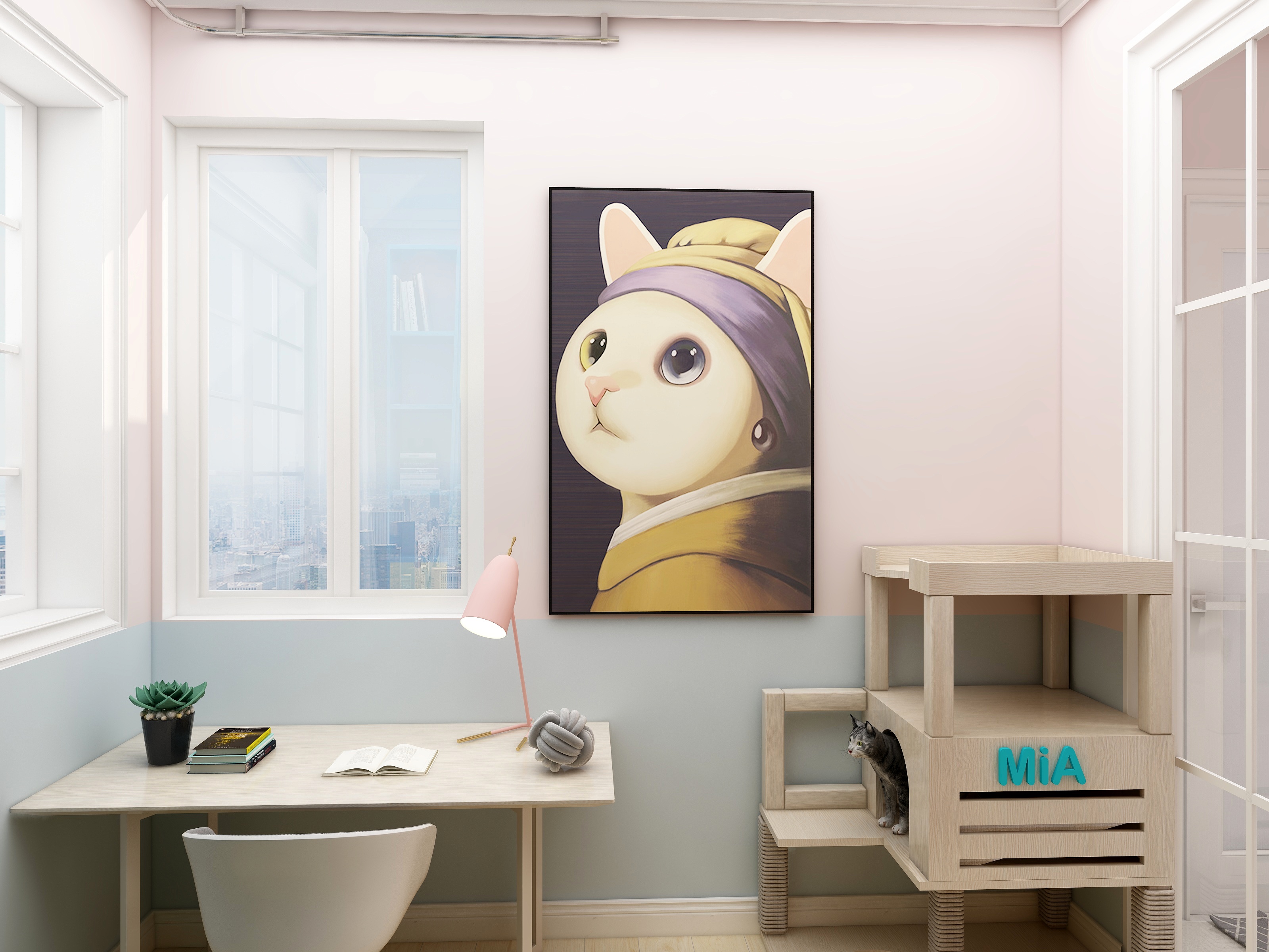 设计师张成梁-德信海德公园85.00㎡装修效果图