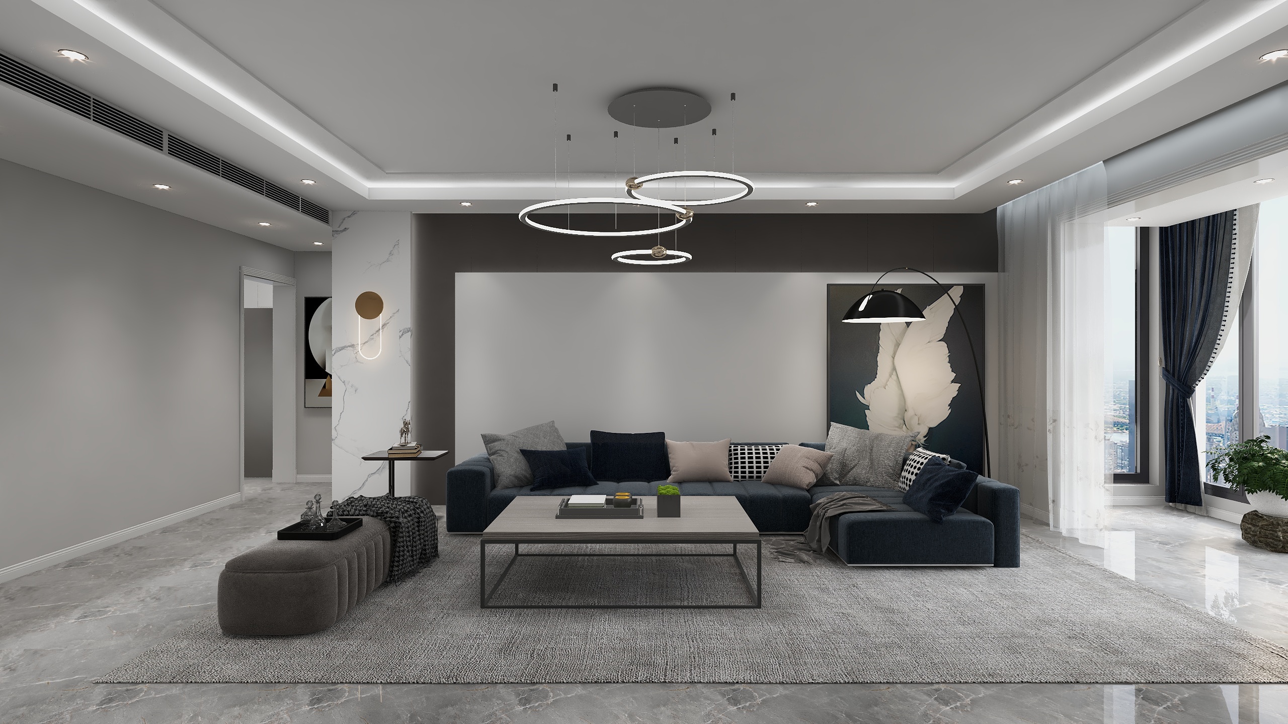 住宅设计原创-永盛北路7号院-装修设计方案