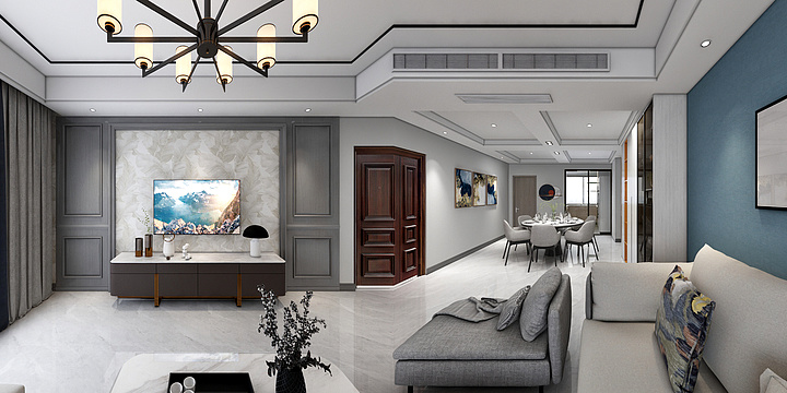 效果施工落地-泰和苑803-装修设计方案
